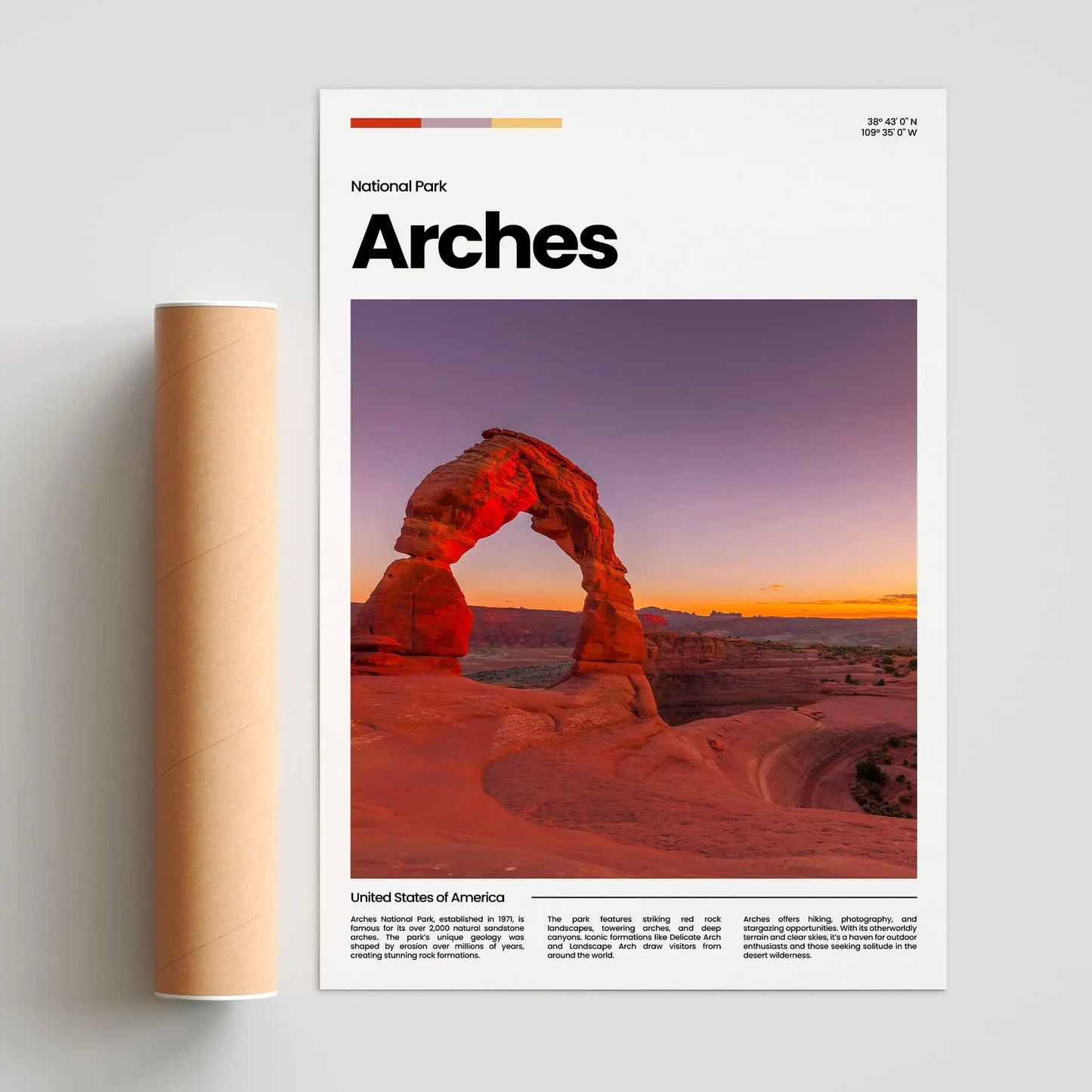 Arches Poster