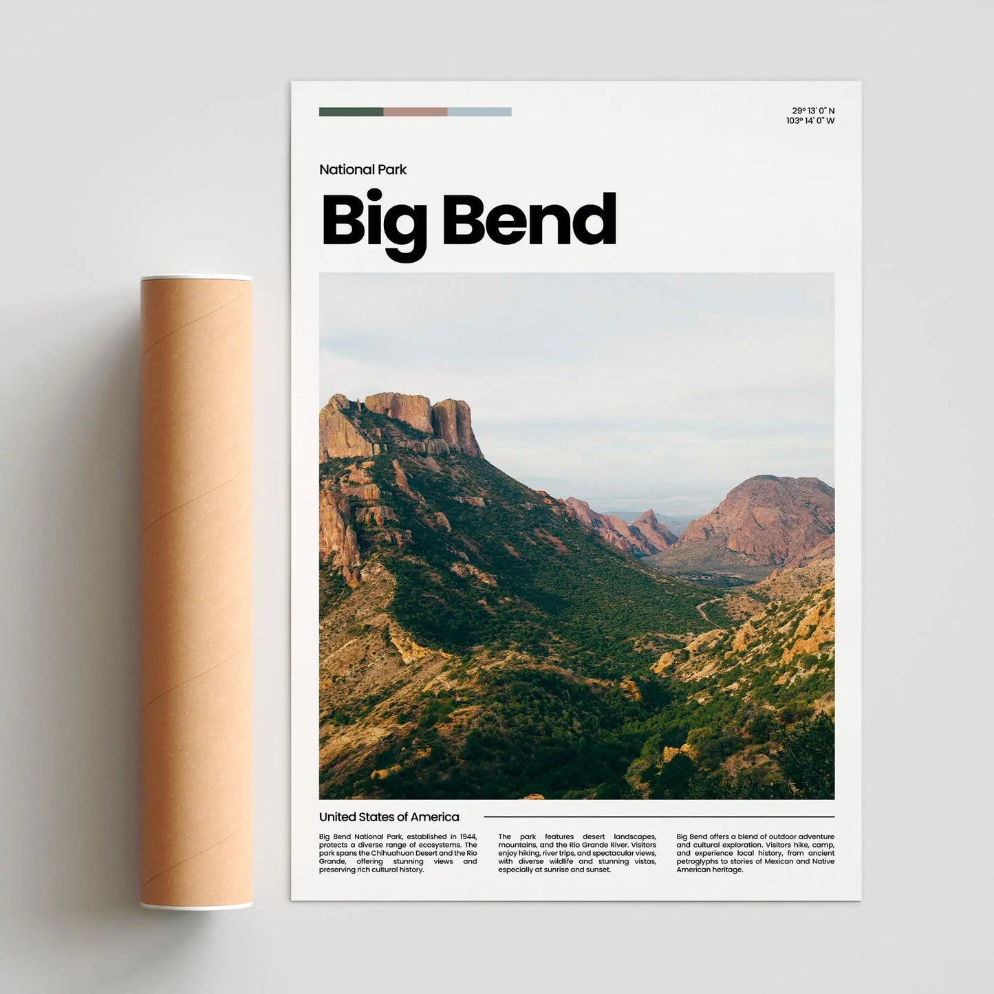Big Bend Poster