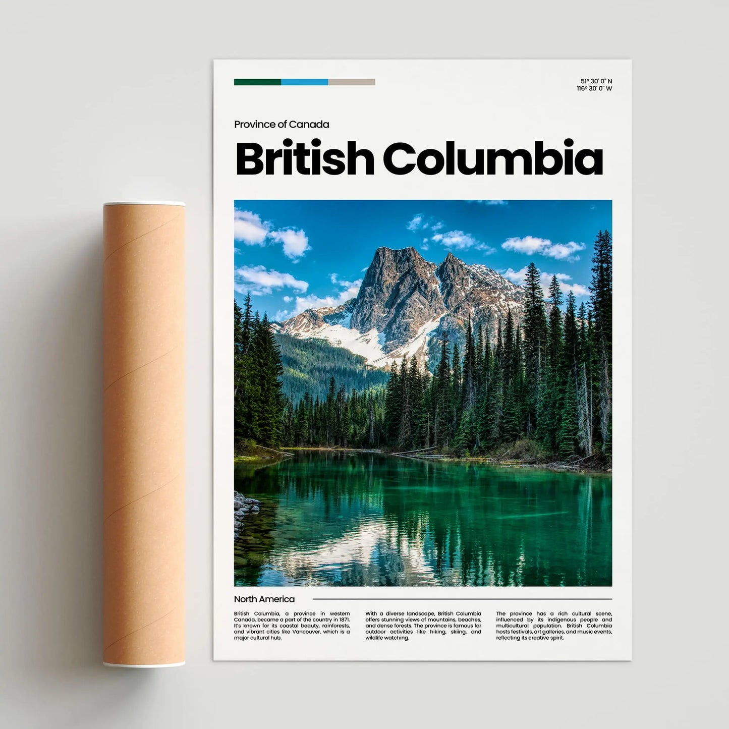 British Columbia Poster