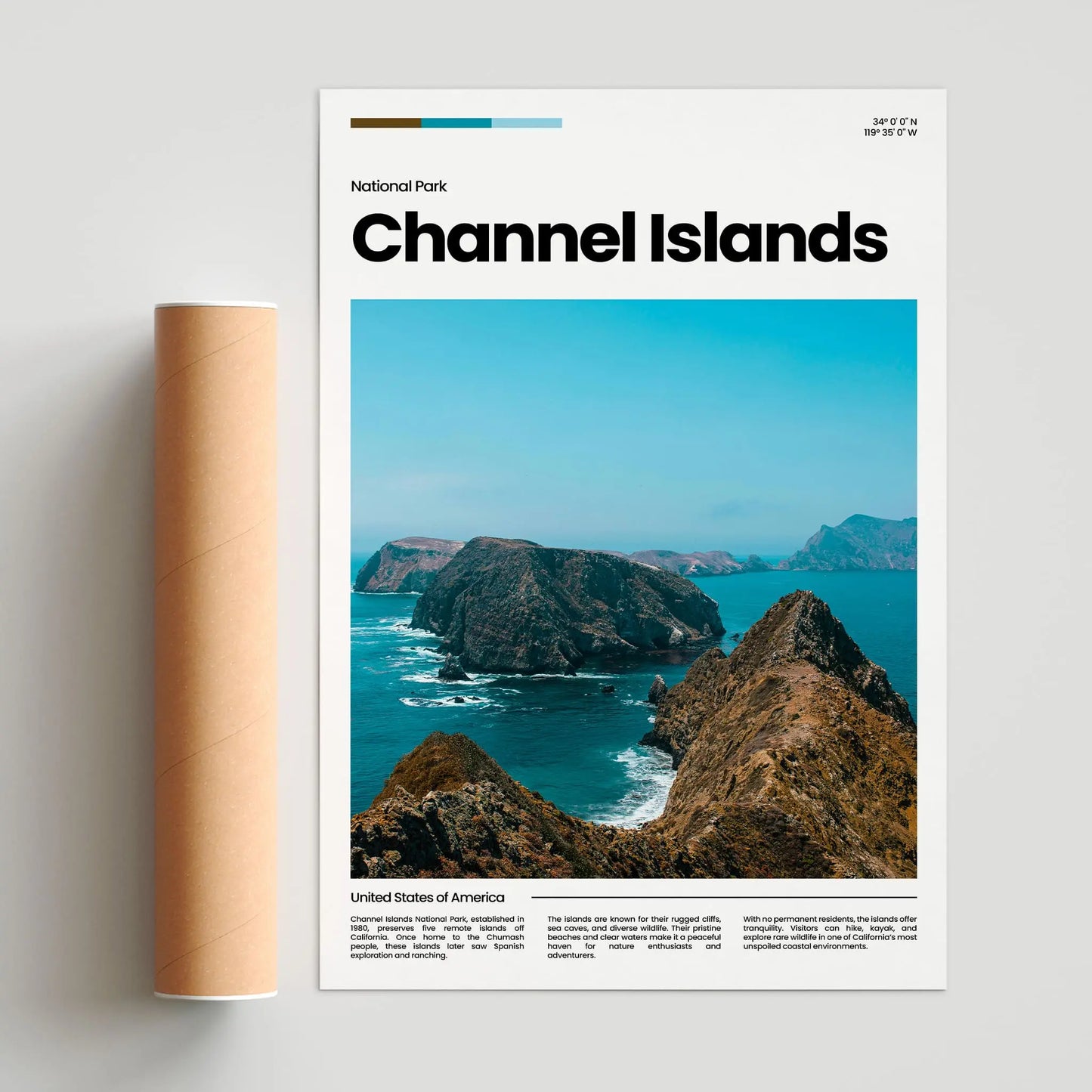 Channel Islands Poster