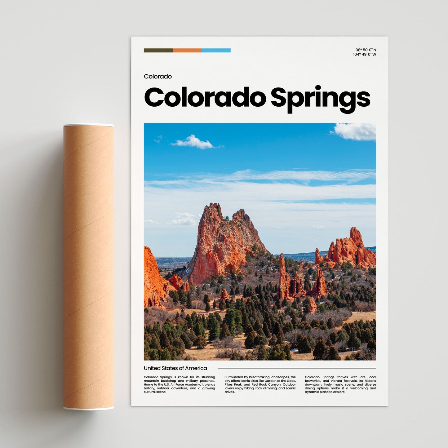 Colorado Springs Poster