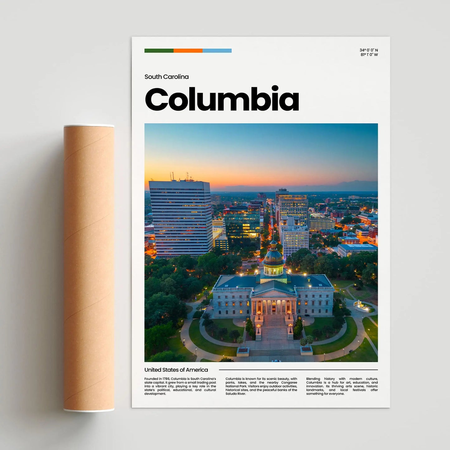 Columbia Poster