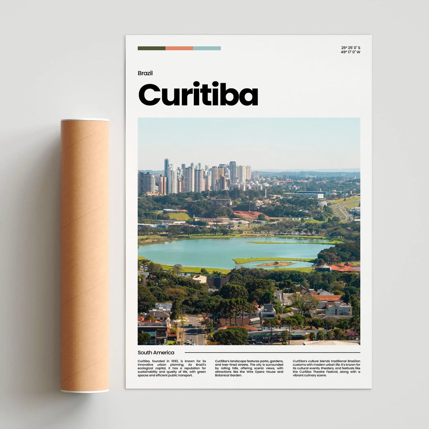 Curitiba Poster