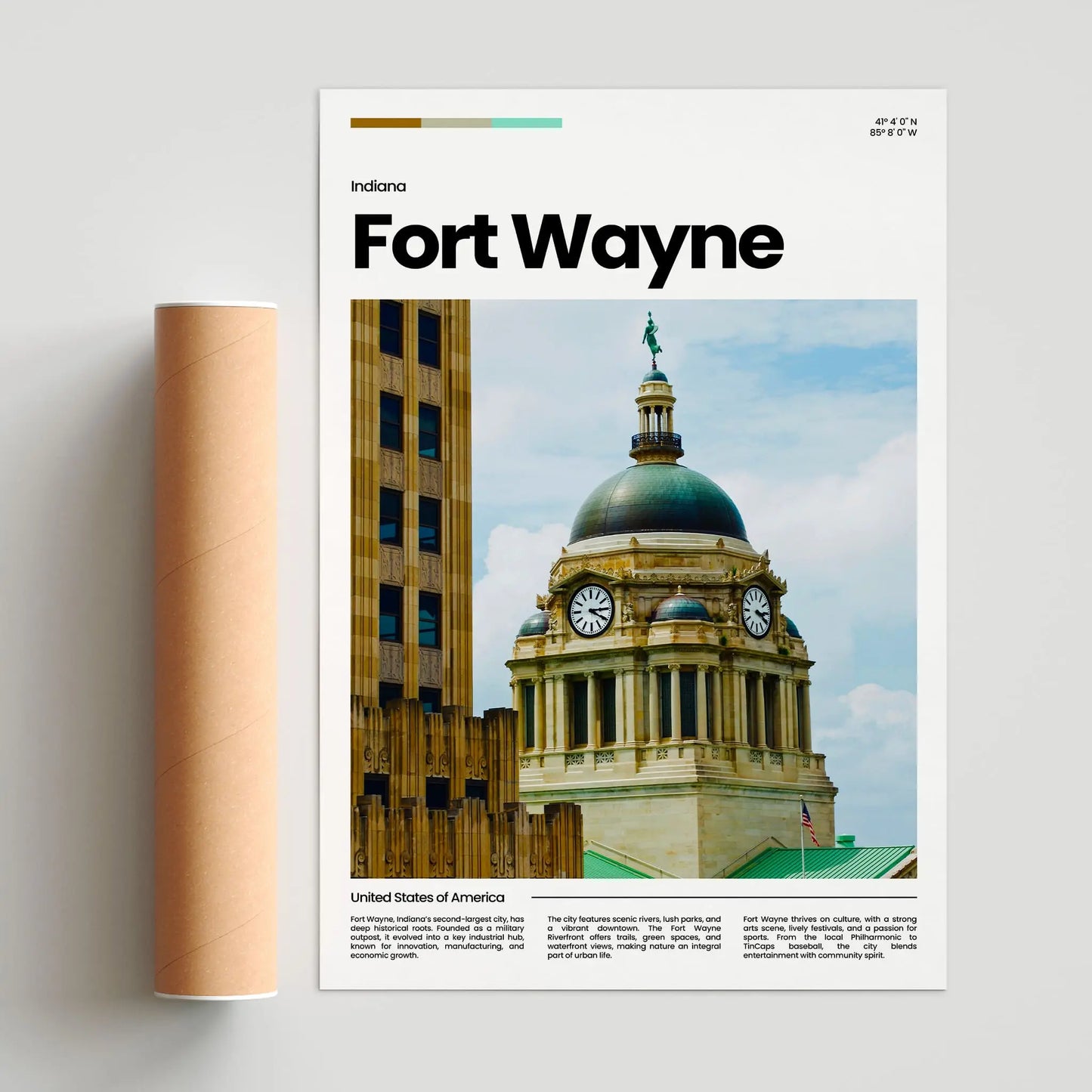 Fort Wayne Poster