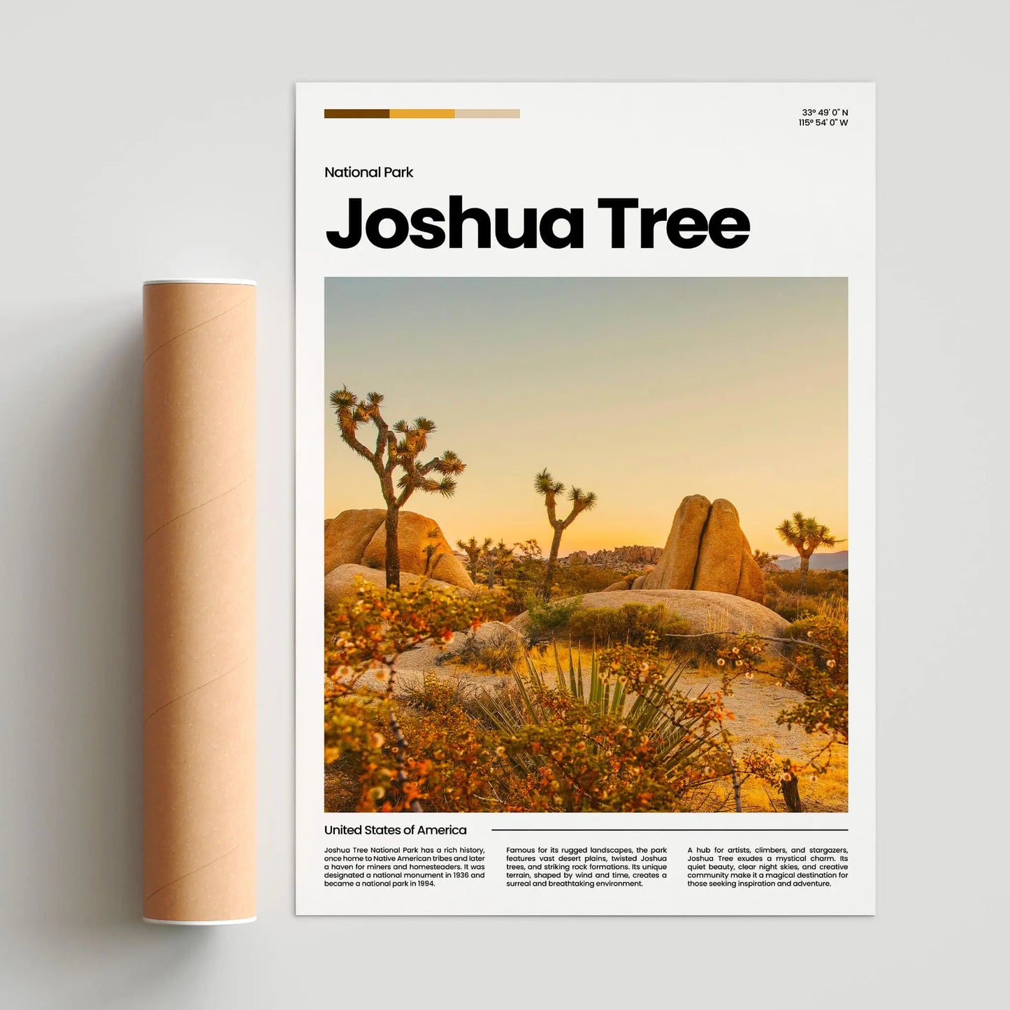 Joshua Tree Poster