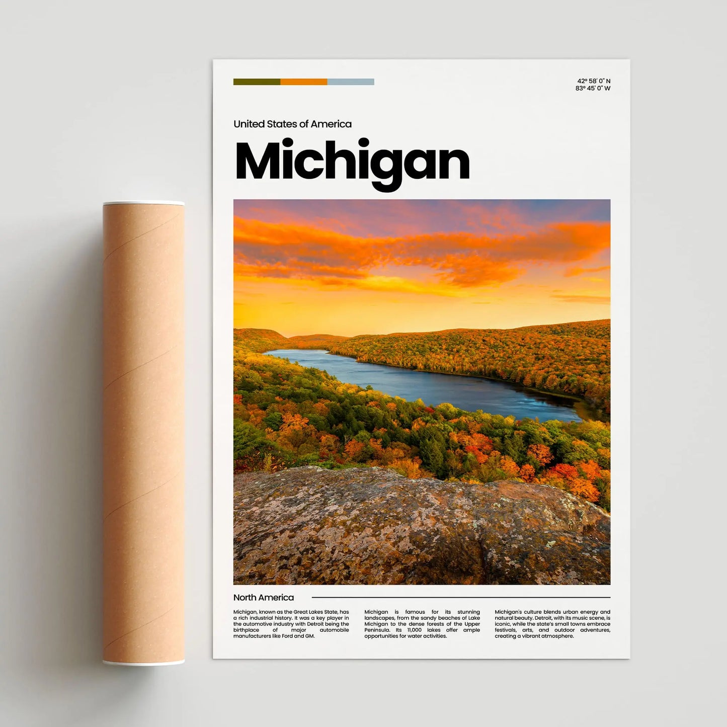 Michigan Poster