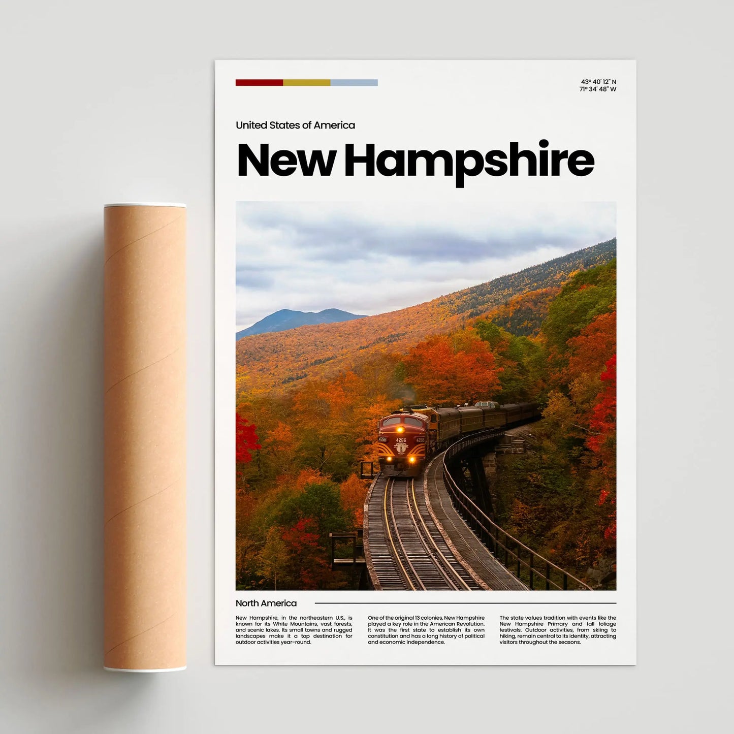 New Hampshire Poster