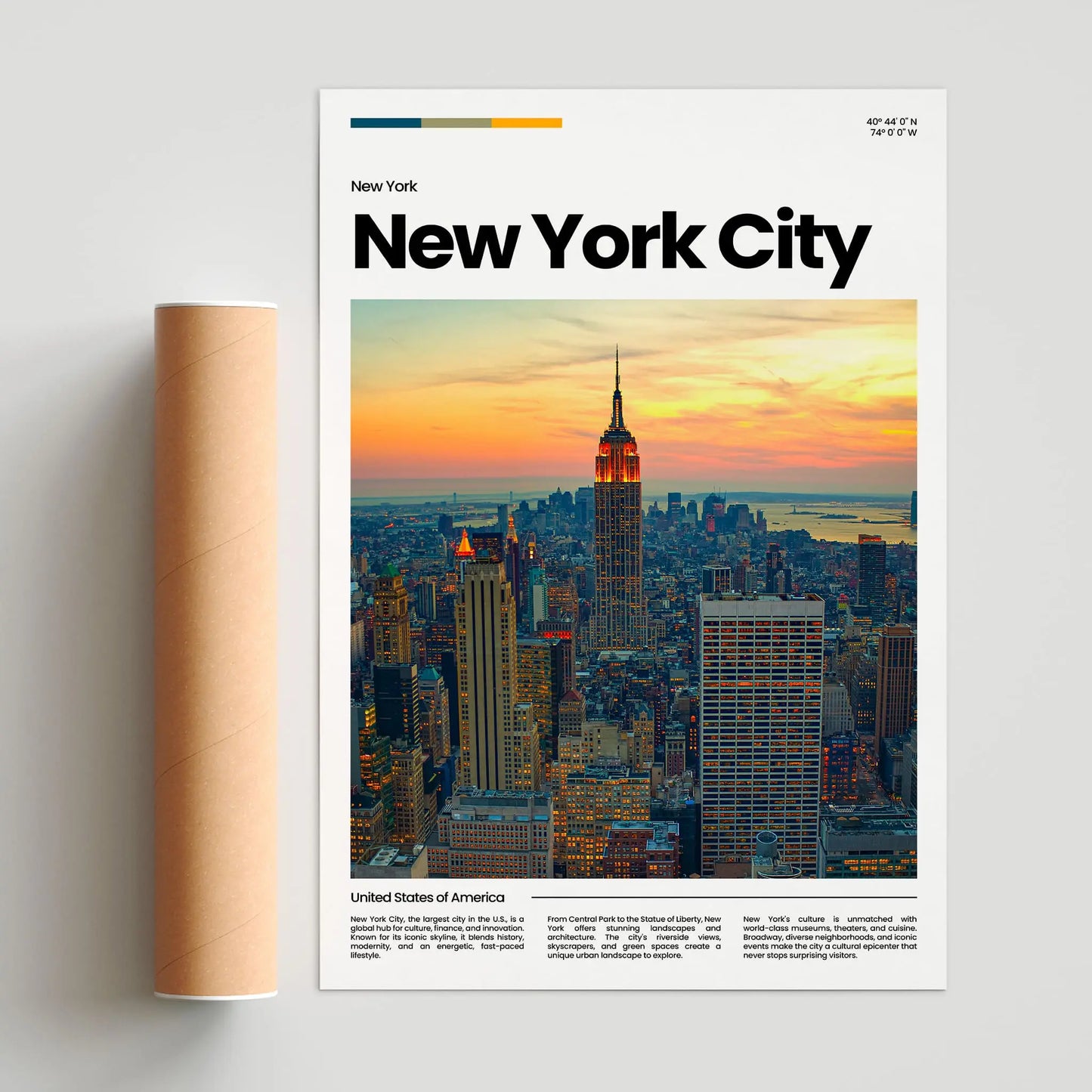 New York City Poster