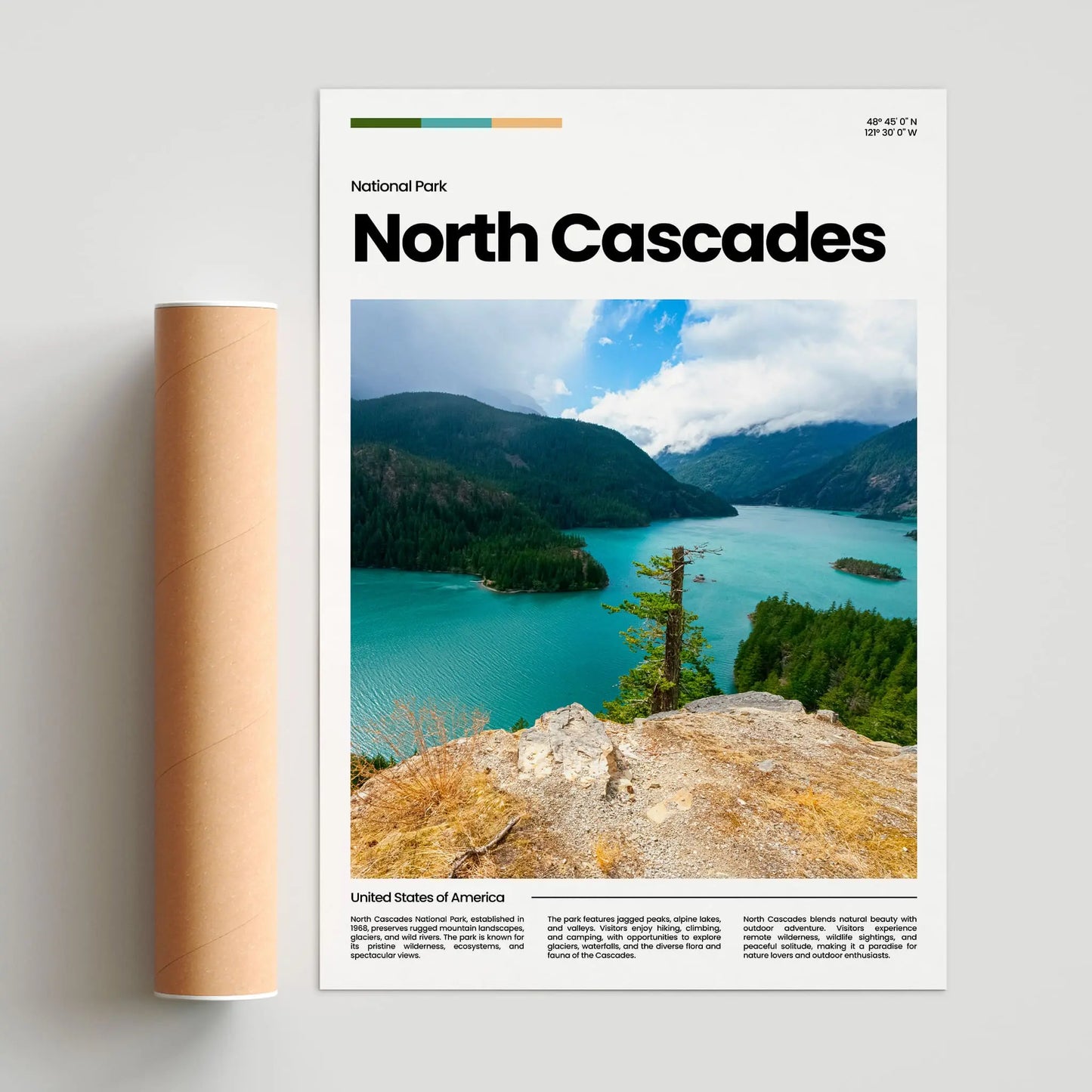 North Cascades Poster
