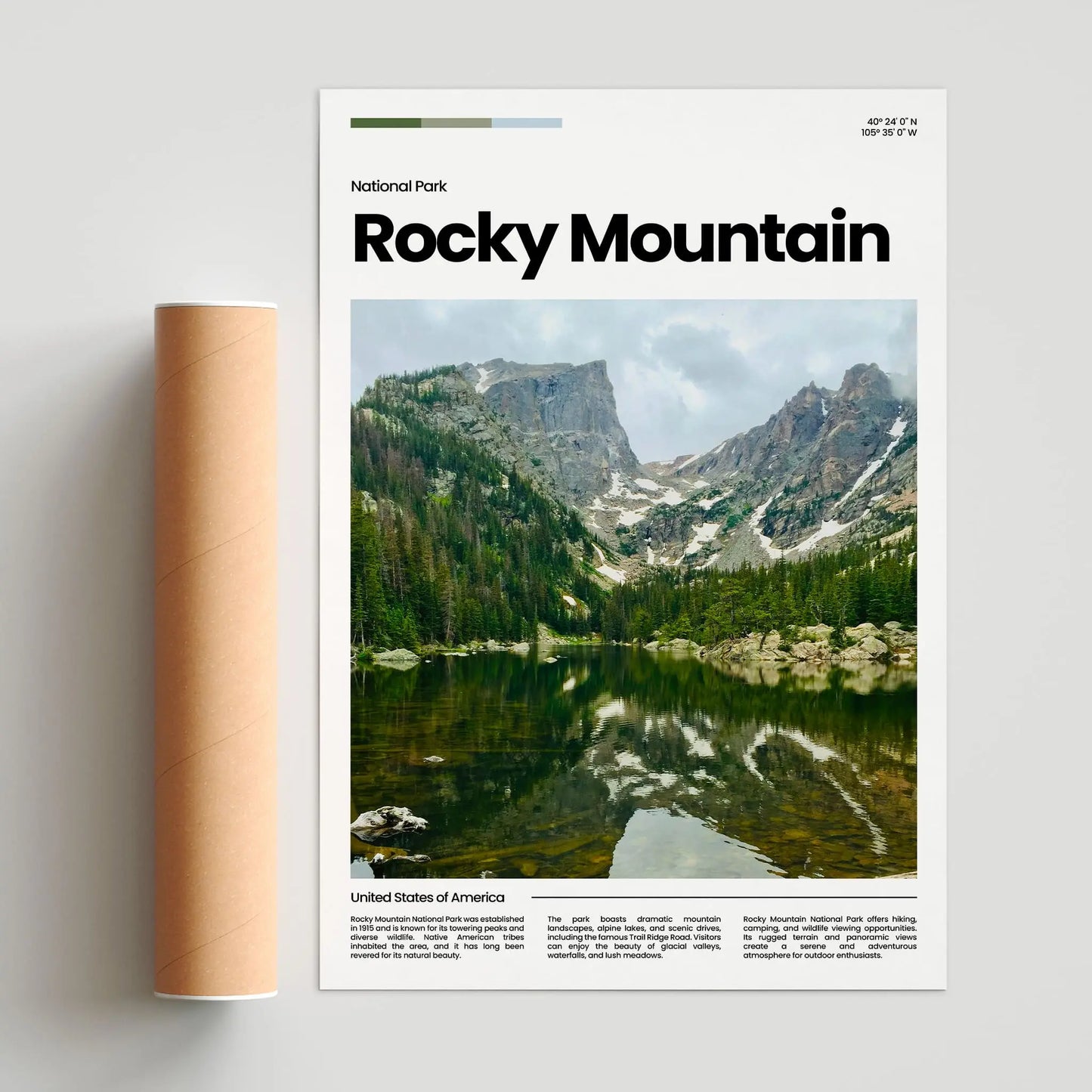 Rocky Mountain Poster