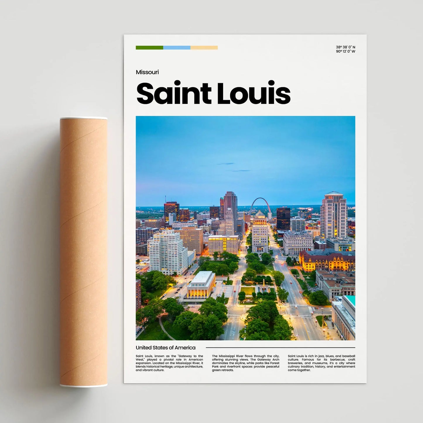 Saint Louis Poster