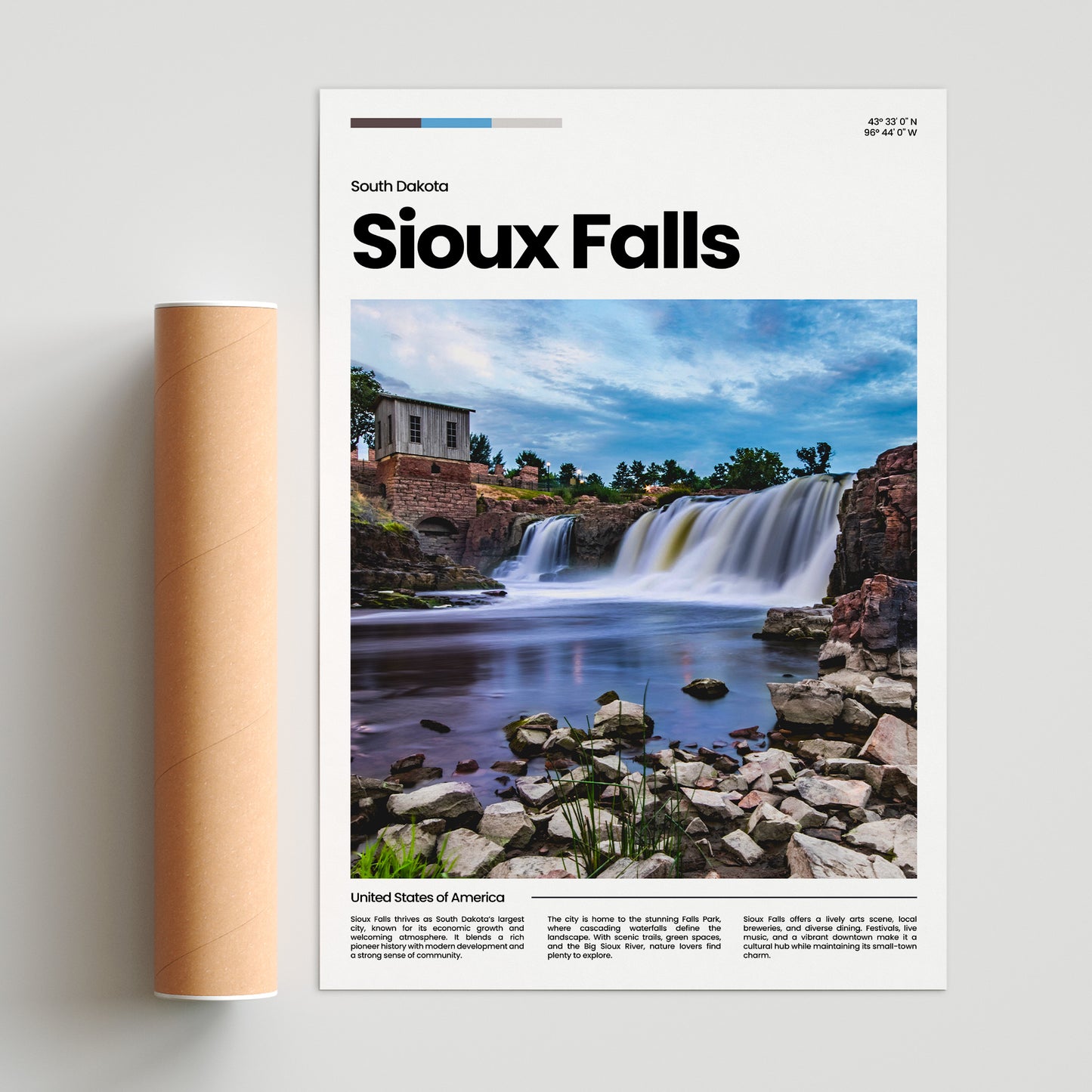 Sioux Falls Poster