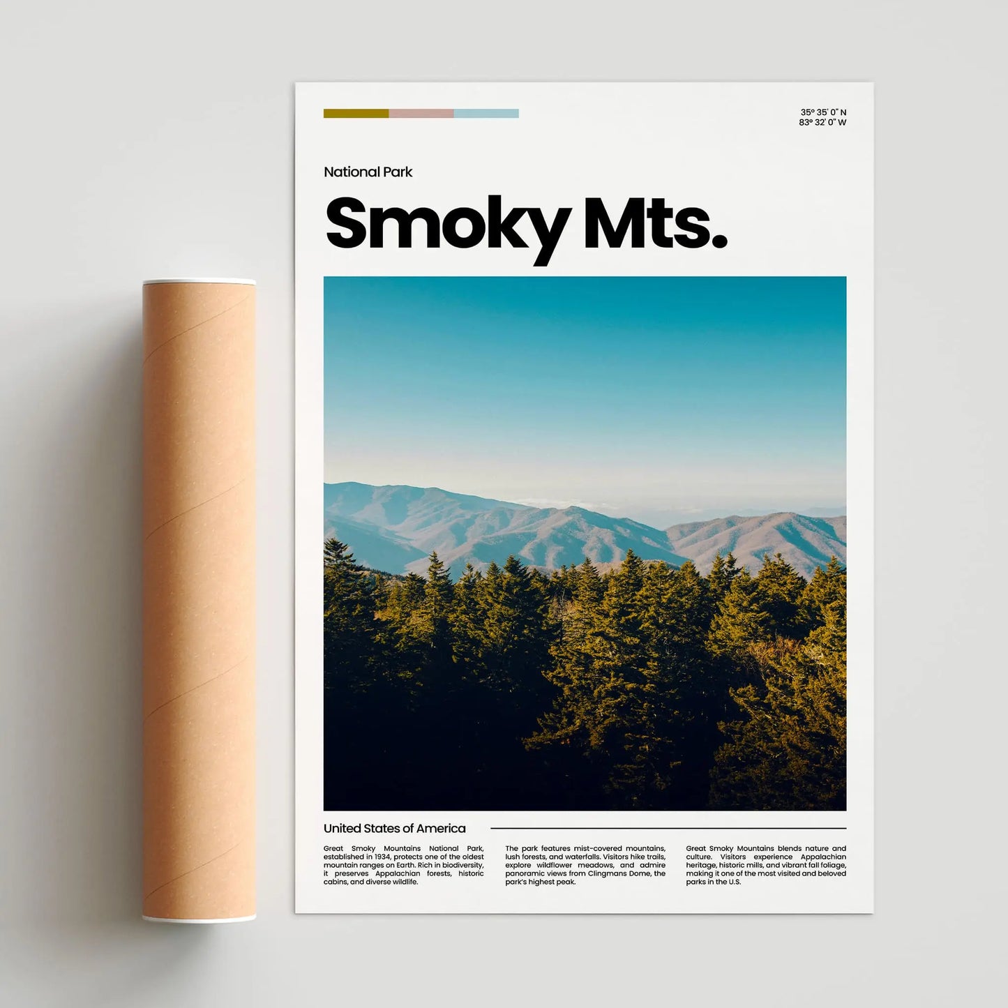 Smoky Mountains Poster