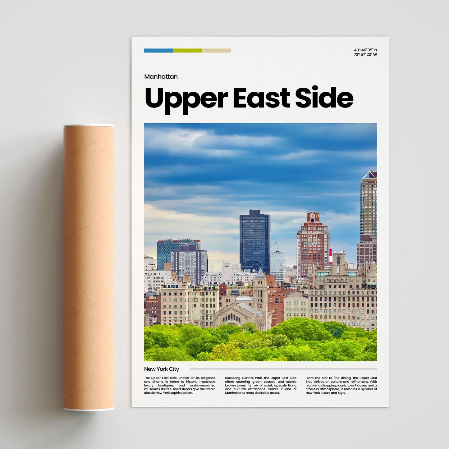 Upper East Side Poster