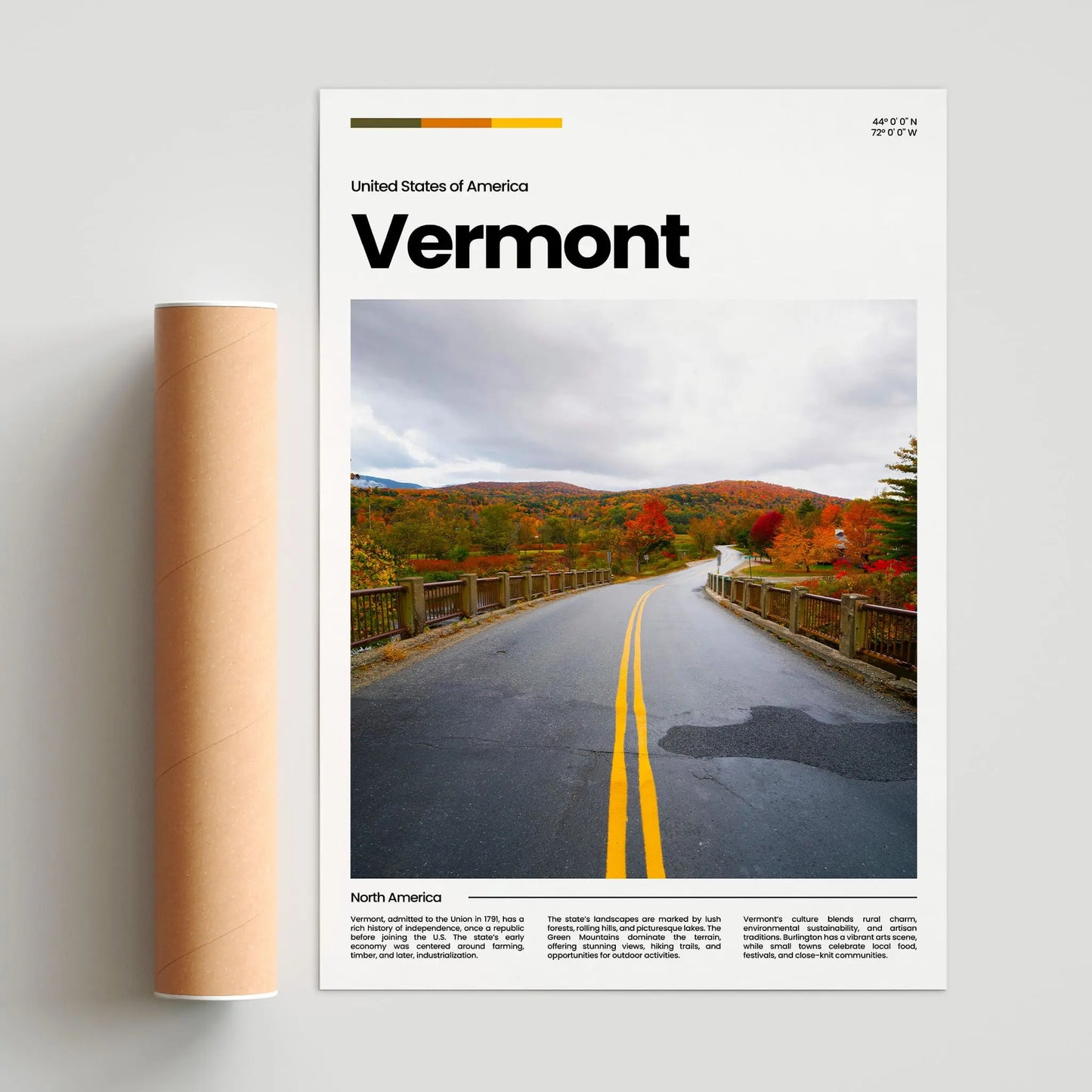 Vermont Poster