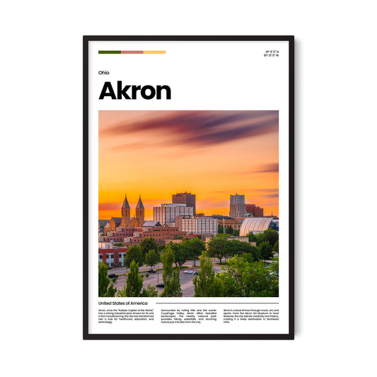 Akron Poster