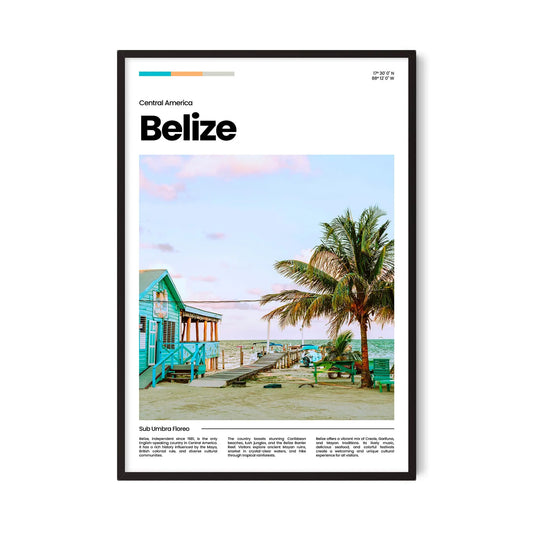 Belize Poster