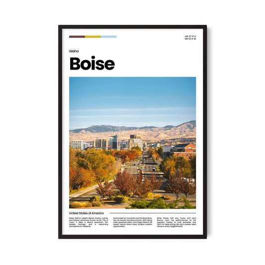 Boise Poster