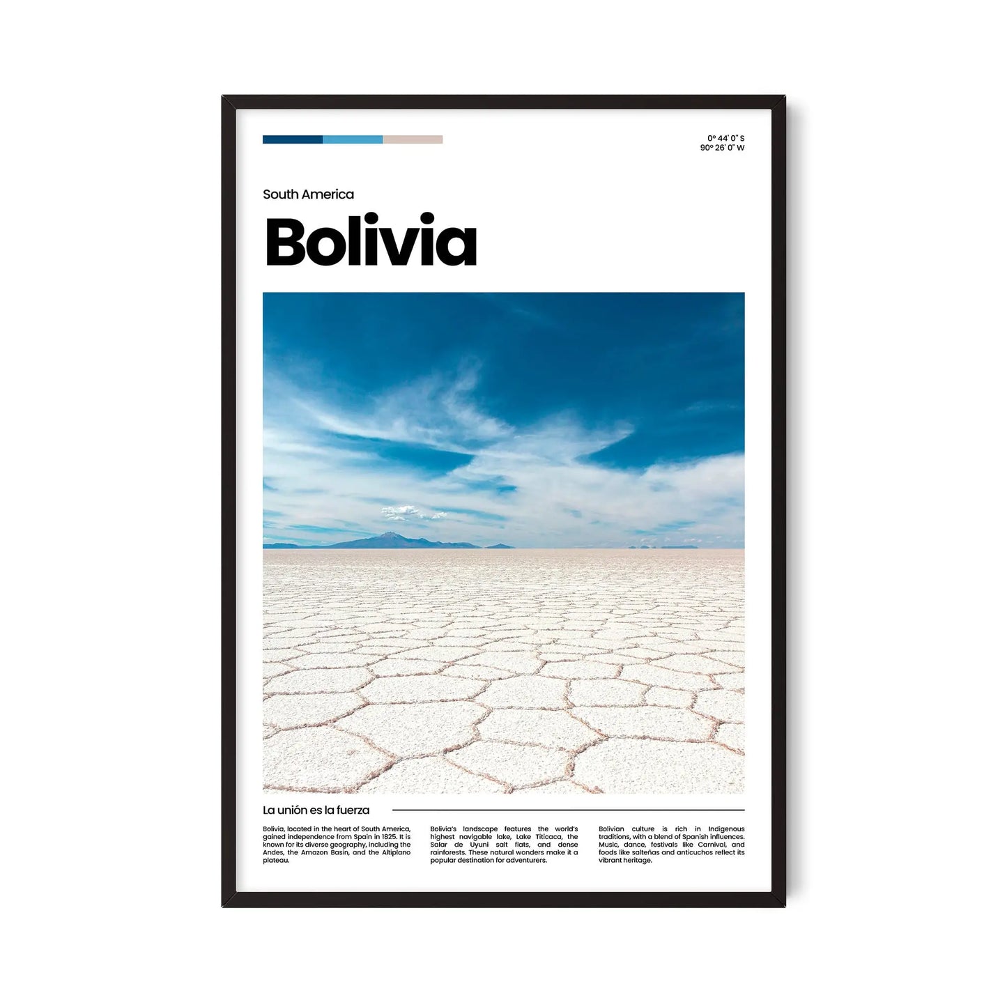 Bolivia Poster