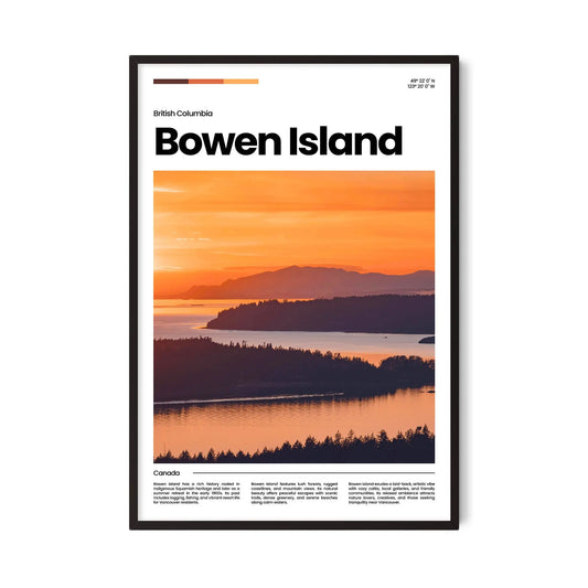 Bowen Island Poster