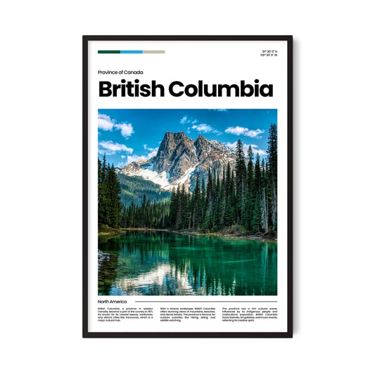 British Columbia Poster