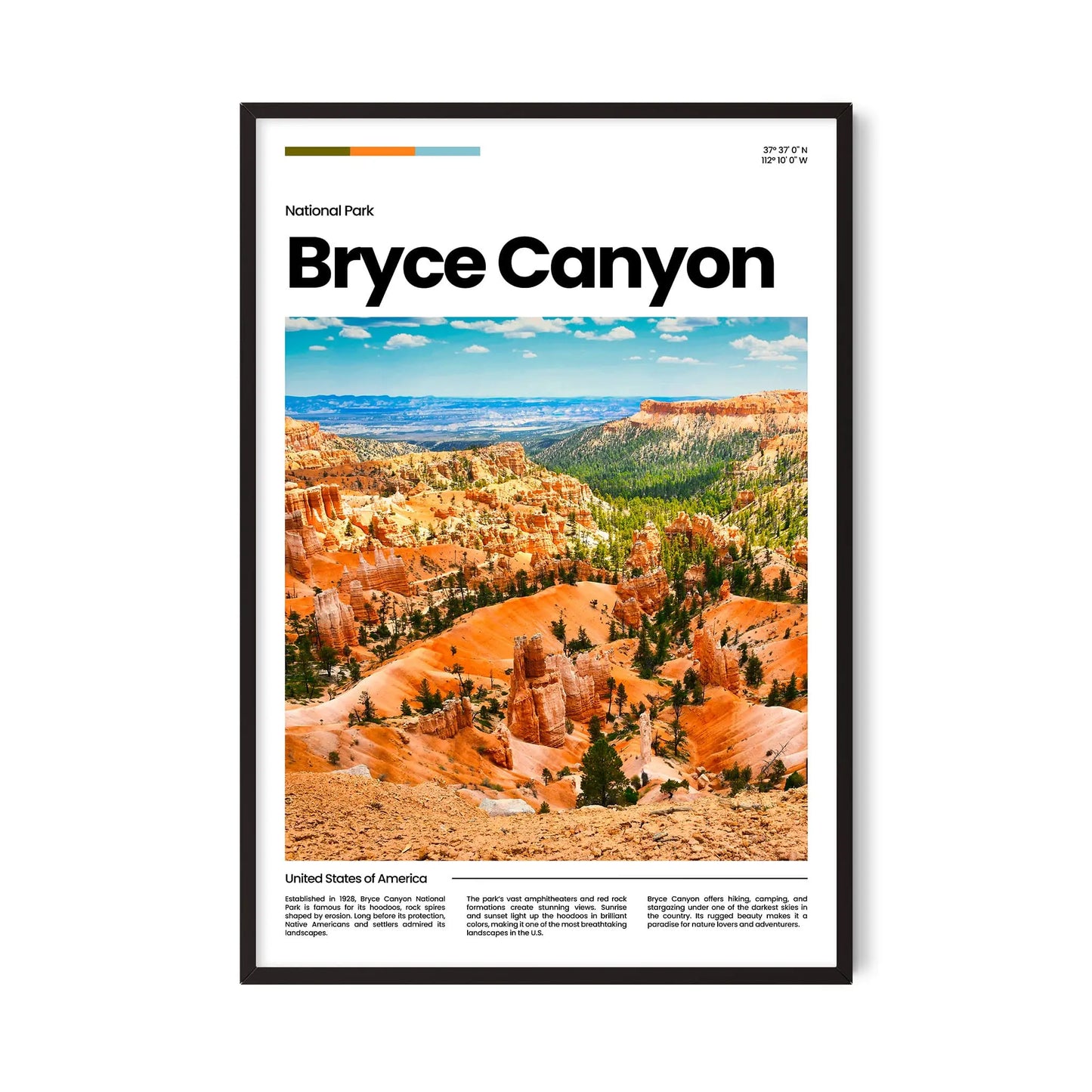 Bryce Canyon Poster