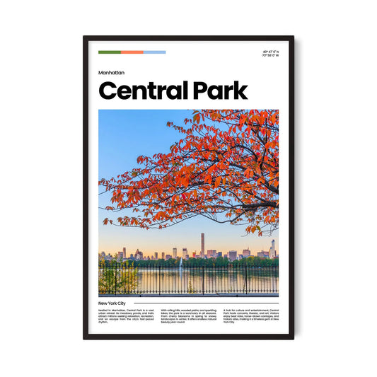 Central Park Poster