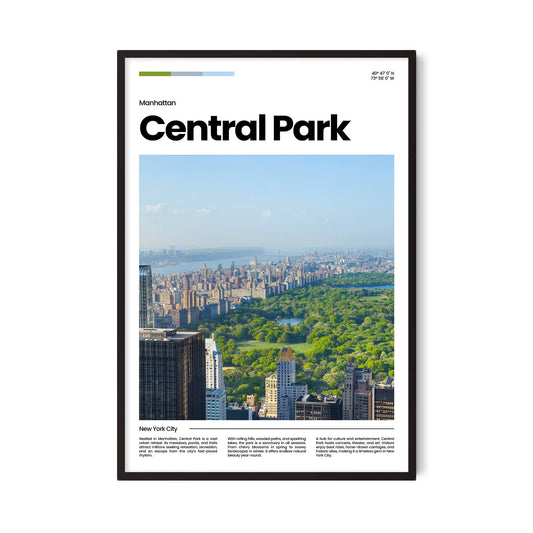 Central Park Poster