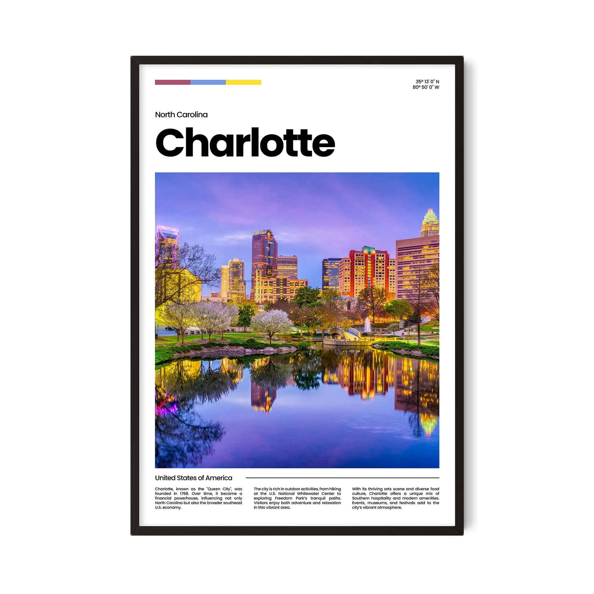 Charlotte Poster – Vintage Wall Art Print
