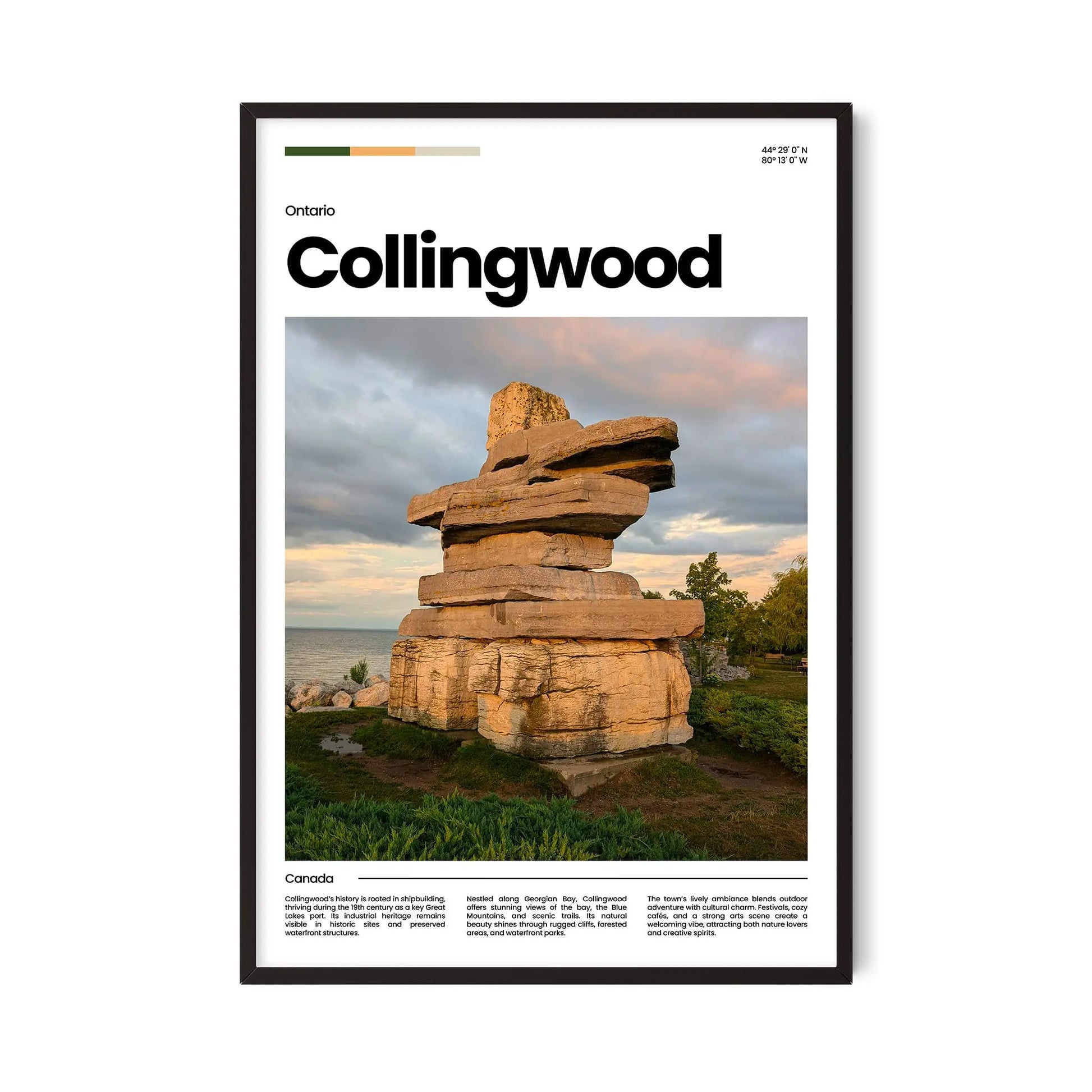 Collingwood Poster – Vintage Wall Art Print