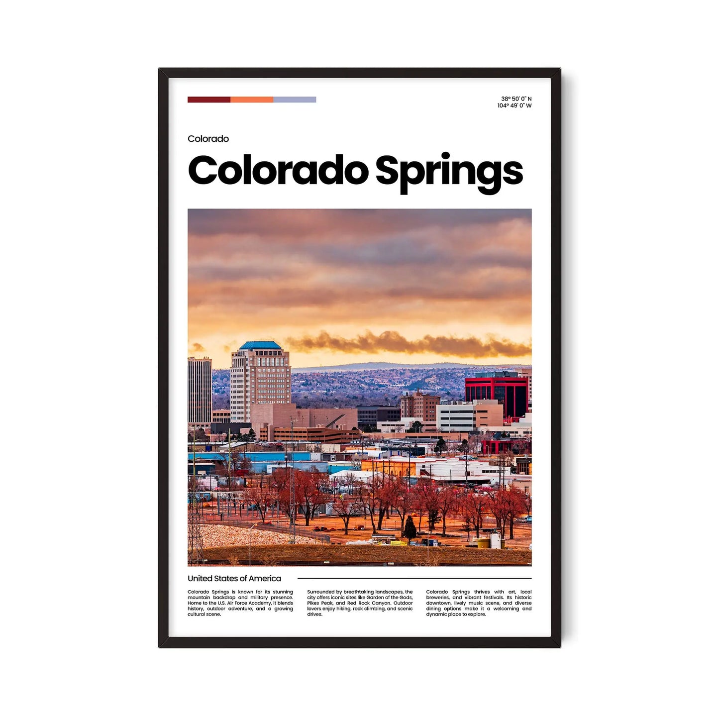 Colorado Springs Poster