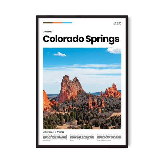 Colorado Springs Poster
