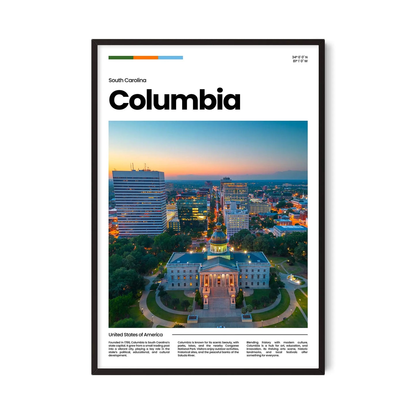 Columbia Poster
