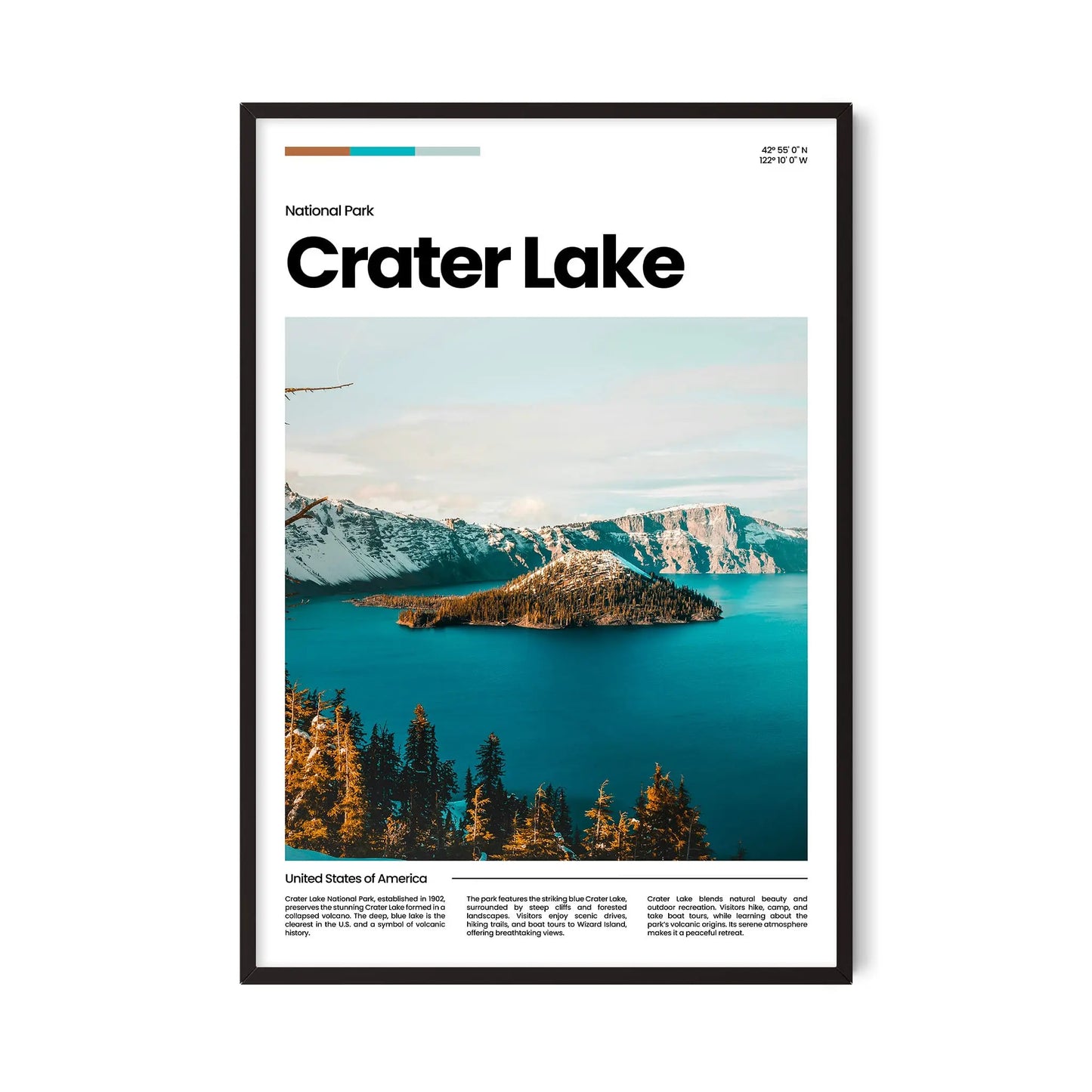 Crater Lake Poster