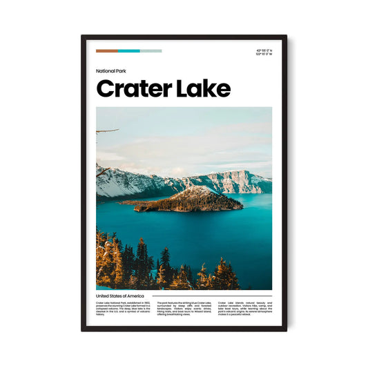 Crater Lake Poster