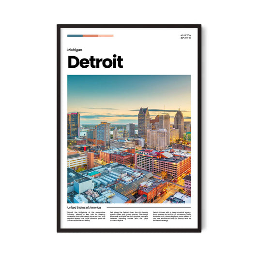 Detroit Poster