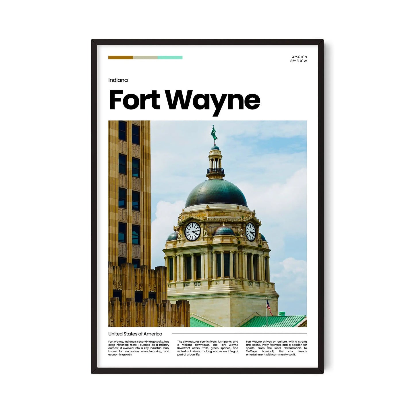 Fort Wayne Poster