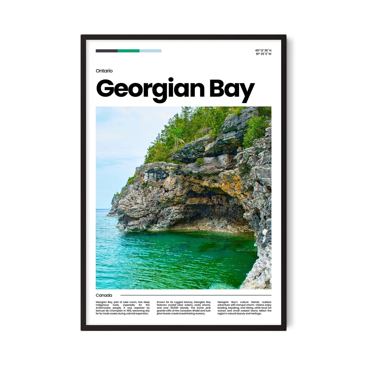 Georgian Bay Poster