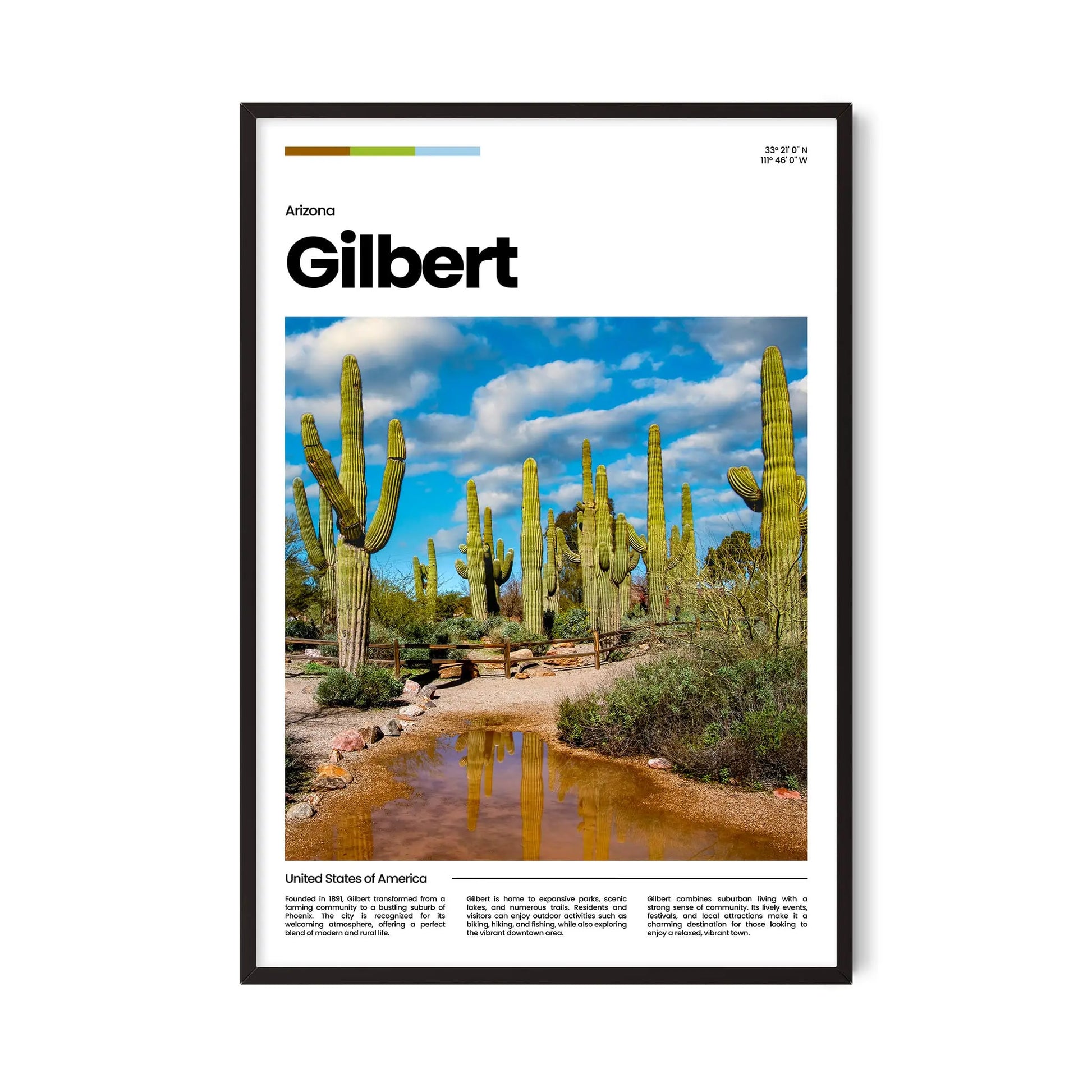 Gilbert Poster – Vintage Wall Art Print