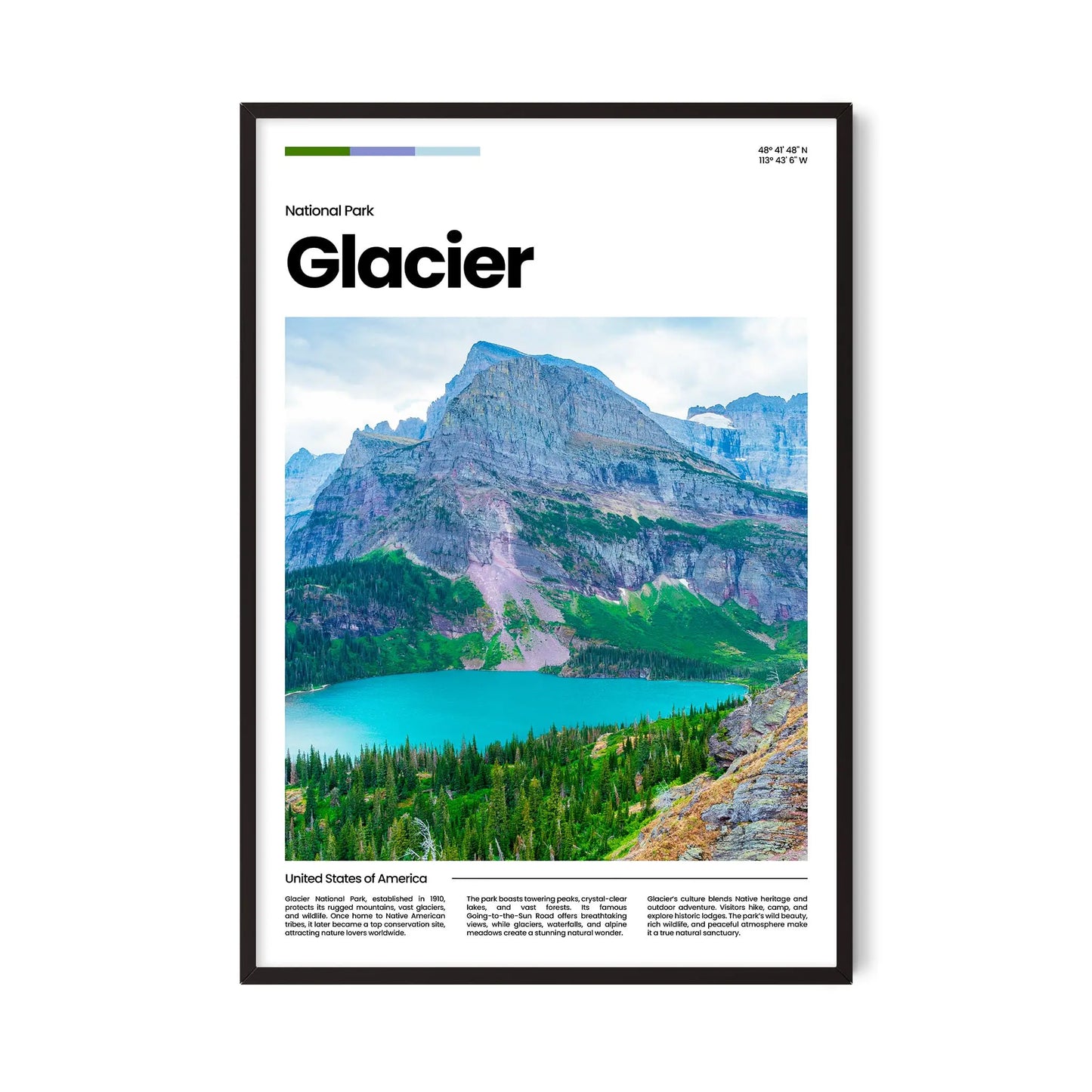 Glacier Poster