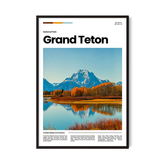 Grand Teton Poster