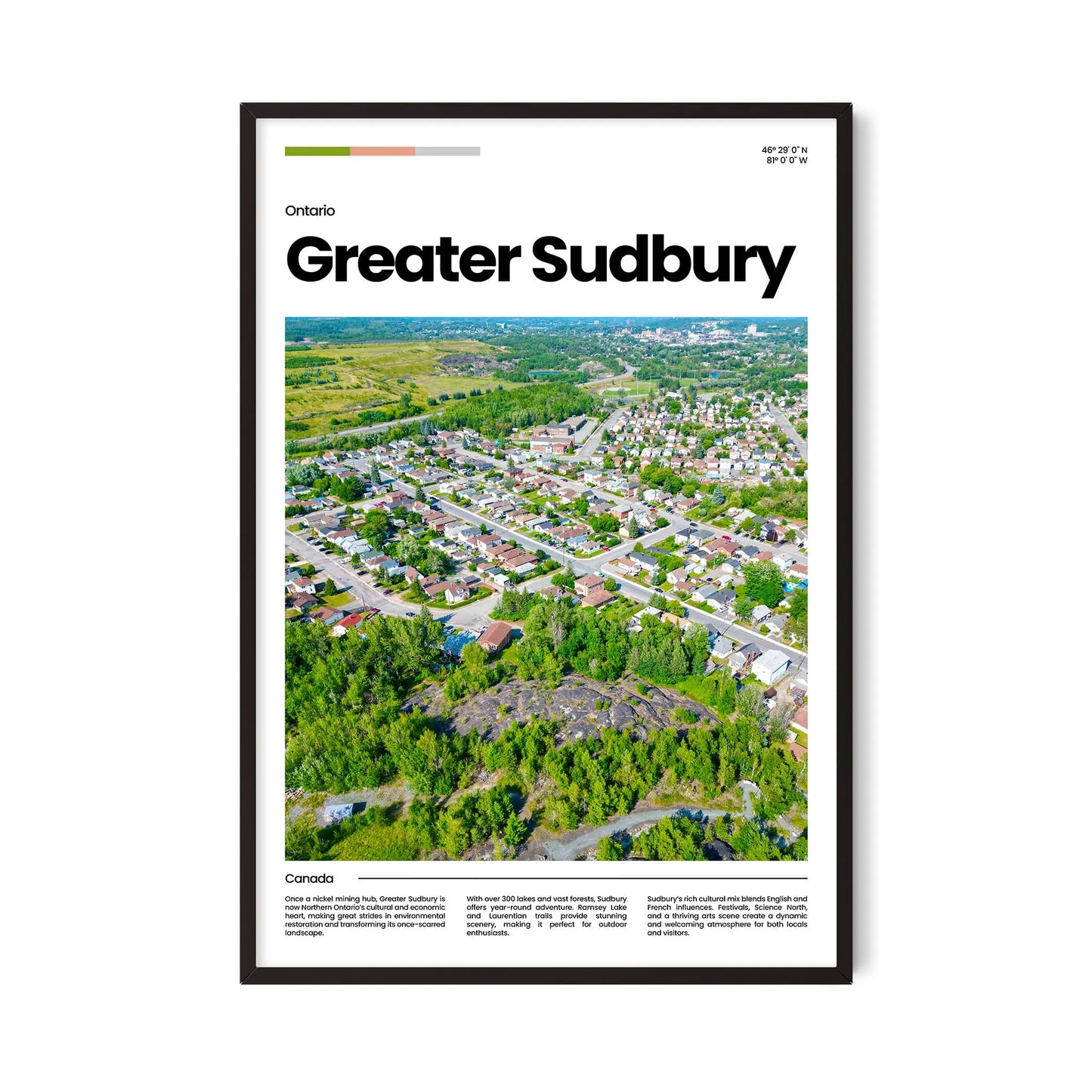 Greater Sudbury Poster