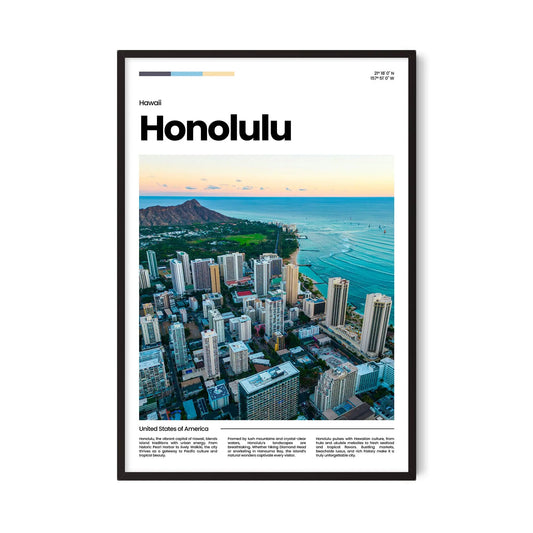 Honolulu Poster