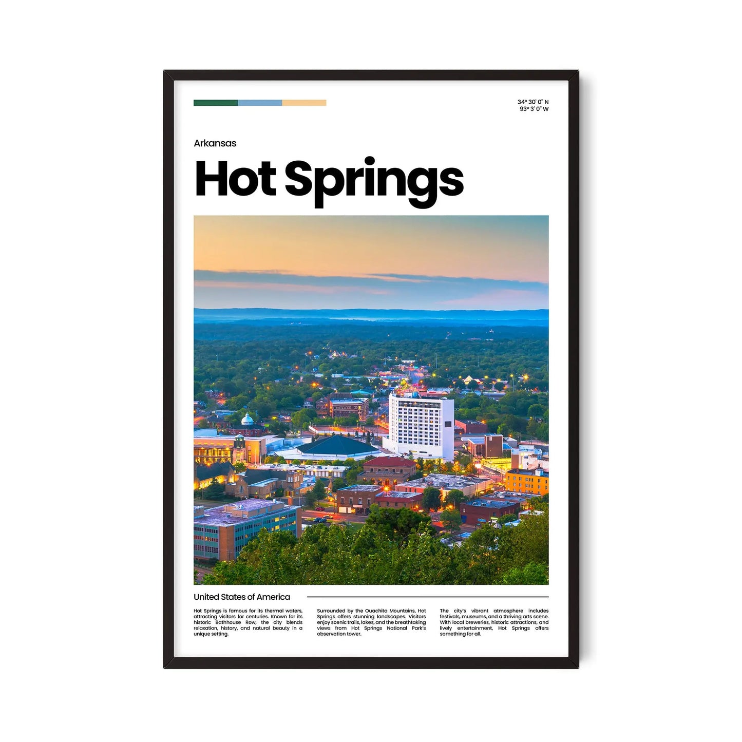 Hot Springs Poster