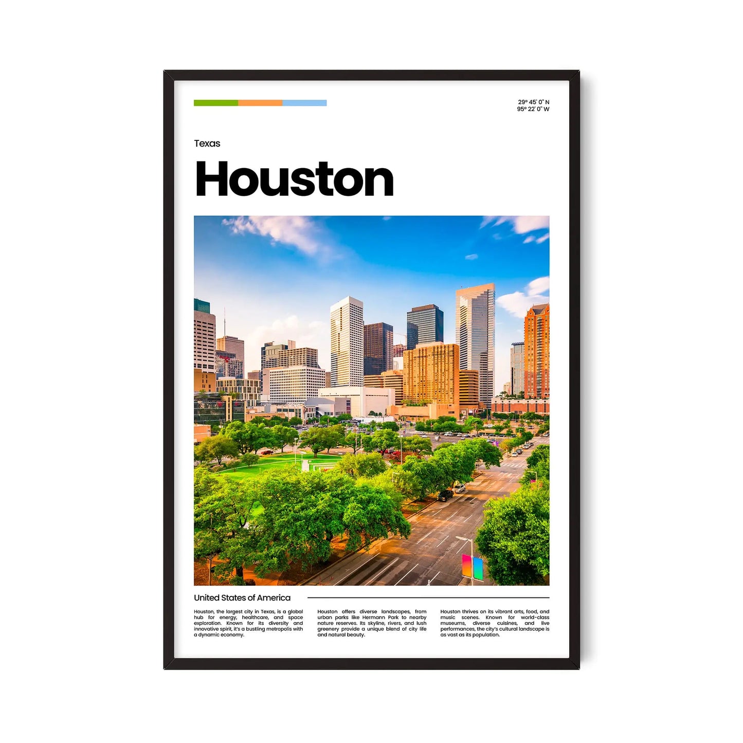 Houston Poster
