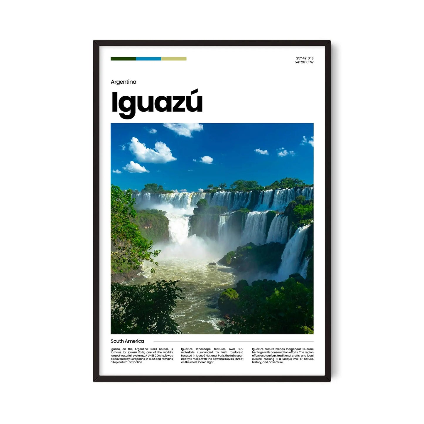Iguazú Poster