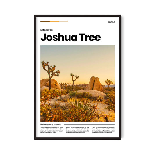 Joshua Tree Poster
