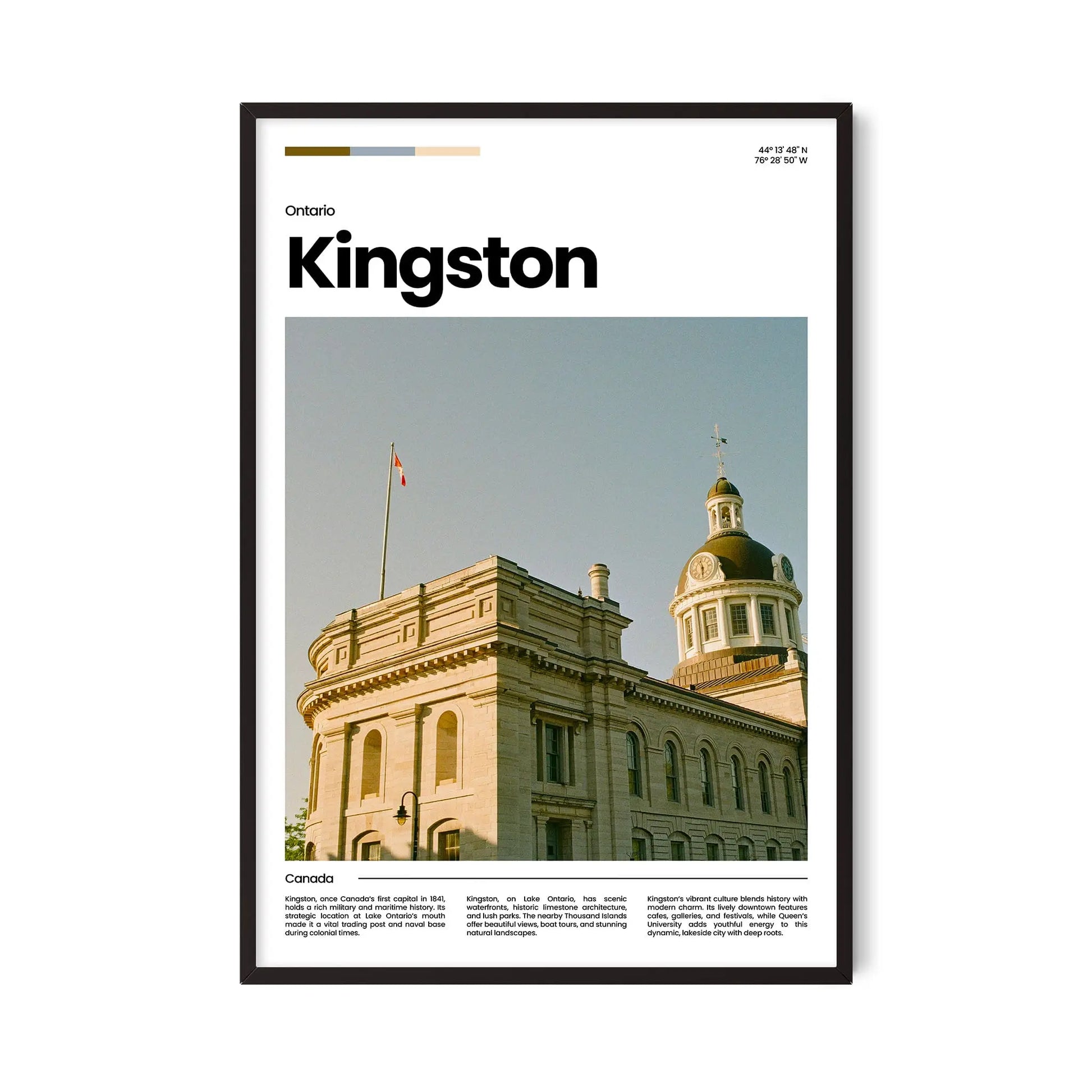 Kingston Poster – Vintage Wall Art Print