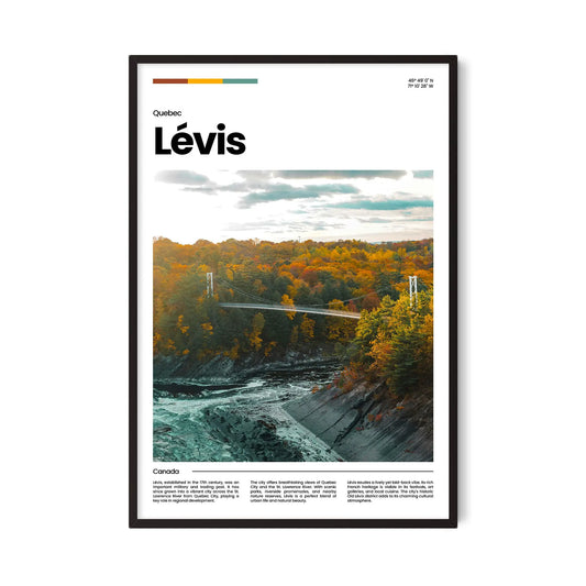 Lévis Poster
