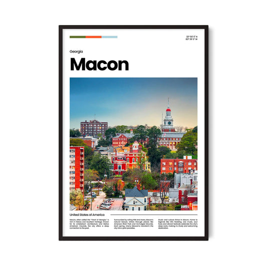 Macon Poster